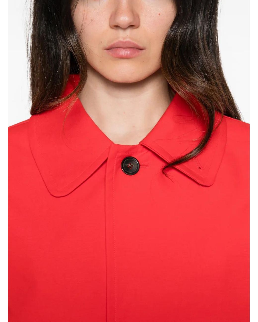 Sofie D'Hoore Red Veste Oversize À Simple Boutonnage Cima