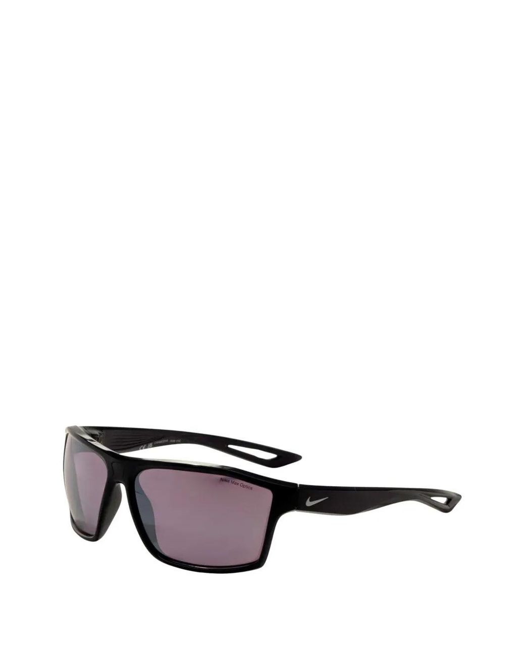 Nike White Circuit Rectangle-Frame Sunglasses for men