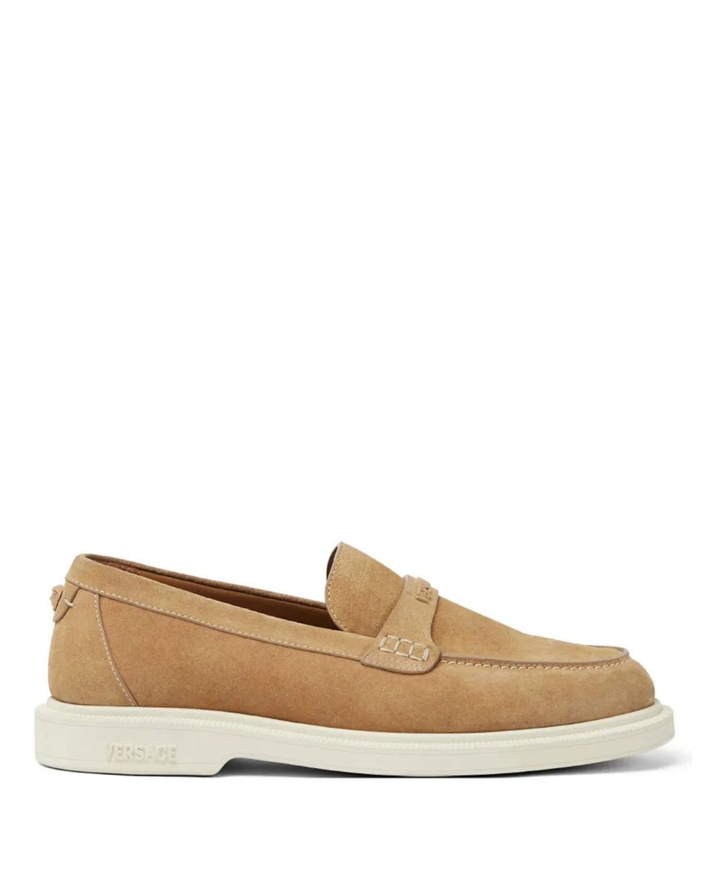 Versace Natural Giuliano Loafers for men