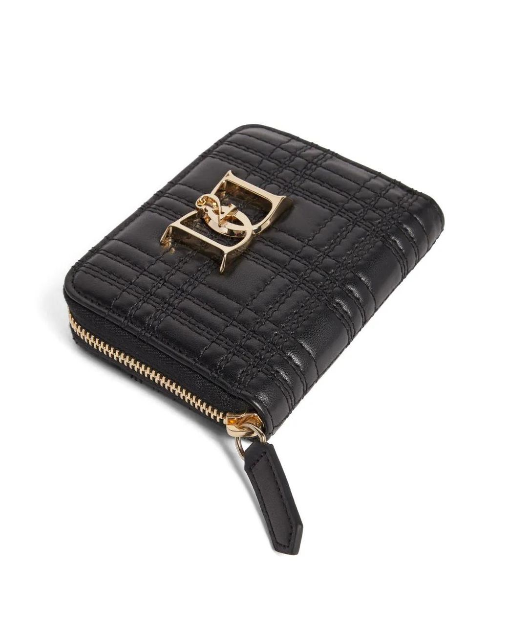DSquared² Black Portemonnaie Mit Logo-Schild