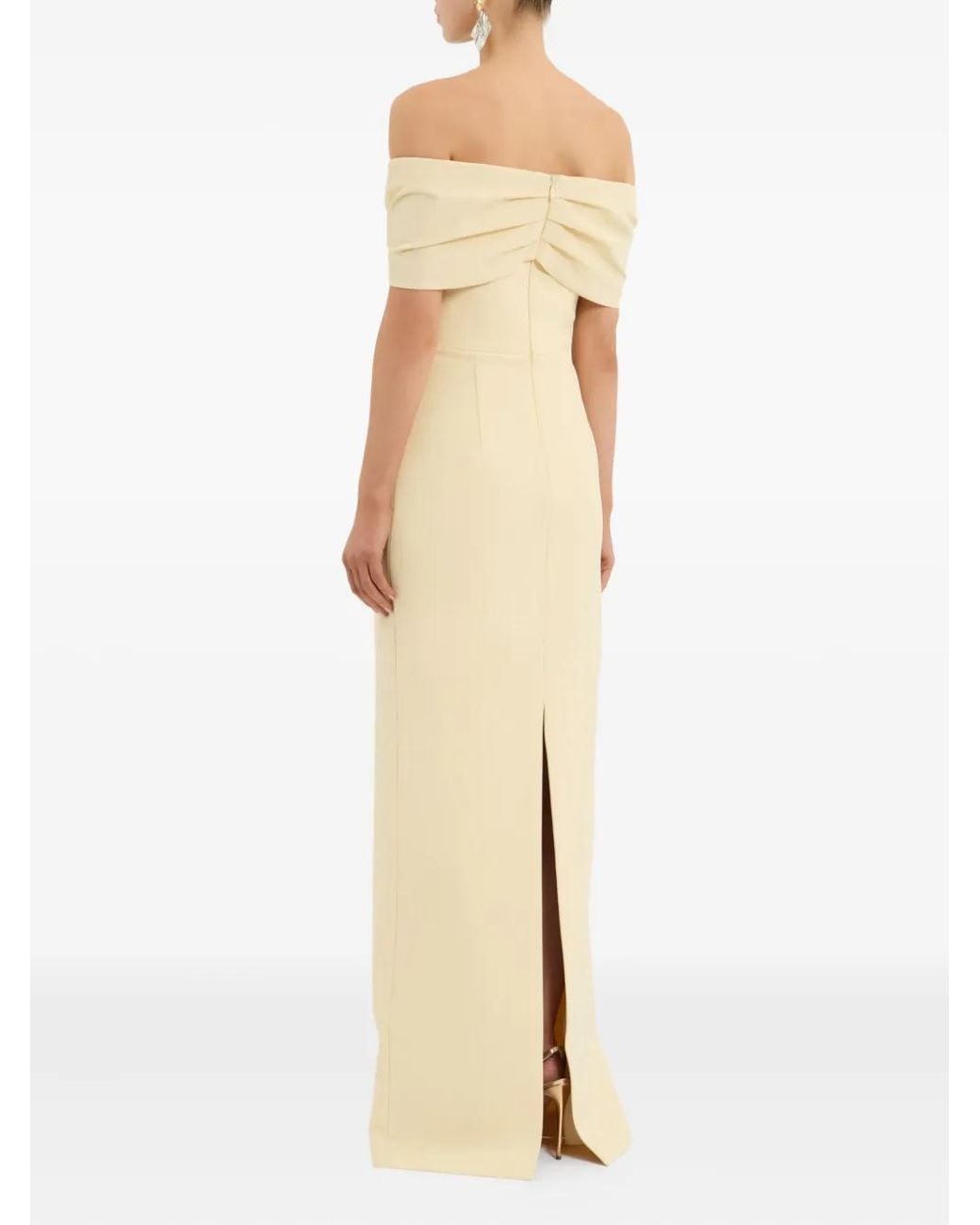 Rebecca Vallance Metallic Aubriella Gown