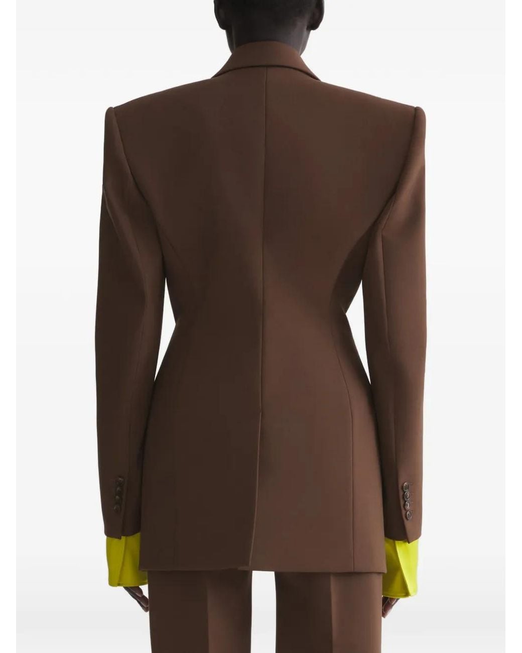 Mugler Green Masculine Blazer