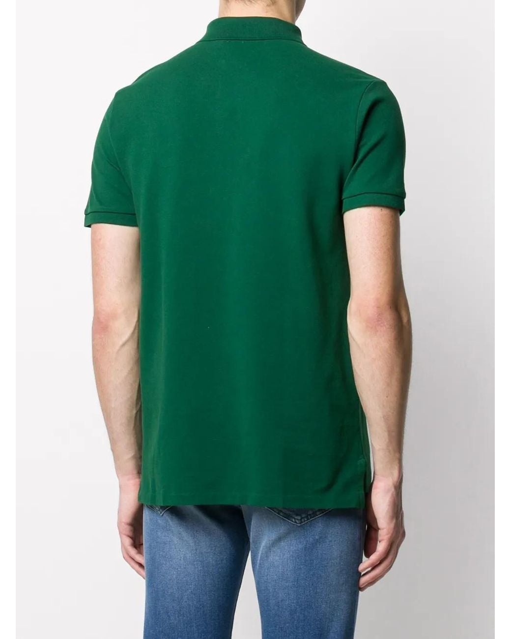 Polo Ralph Lauren Green Polo With Logo for men