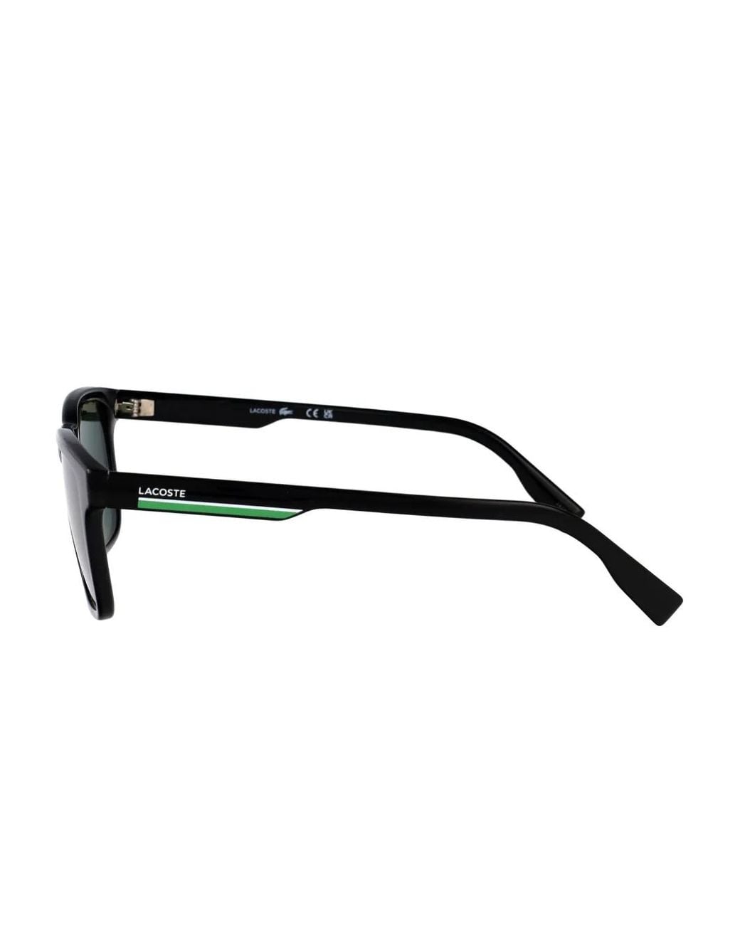 Lacoste Green Square-Frame Sunglasses for men