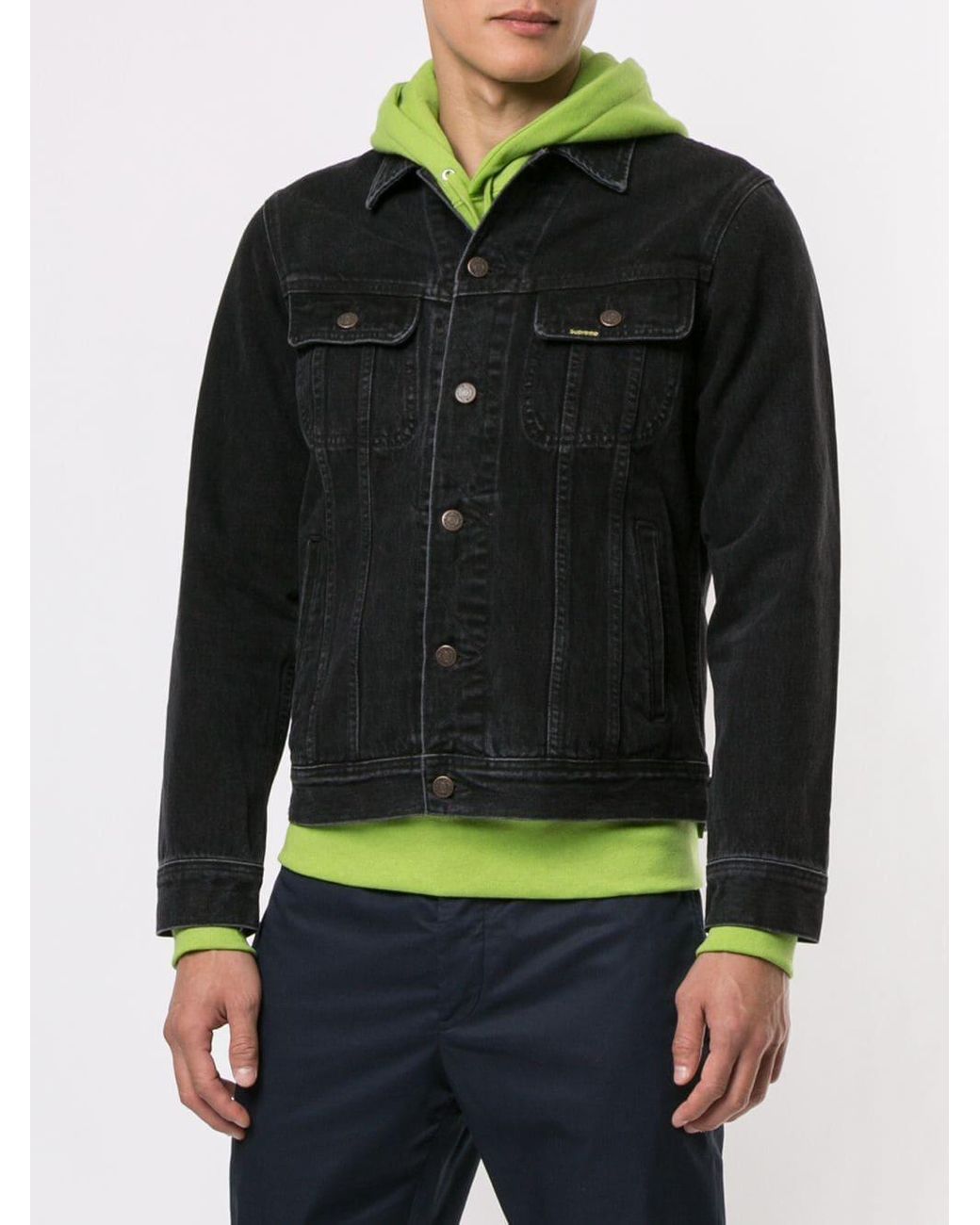 Supreme Black Sabbath Denim Jacket in 