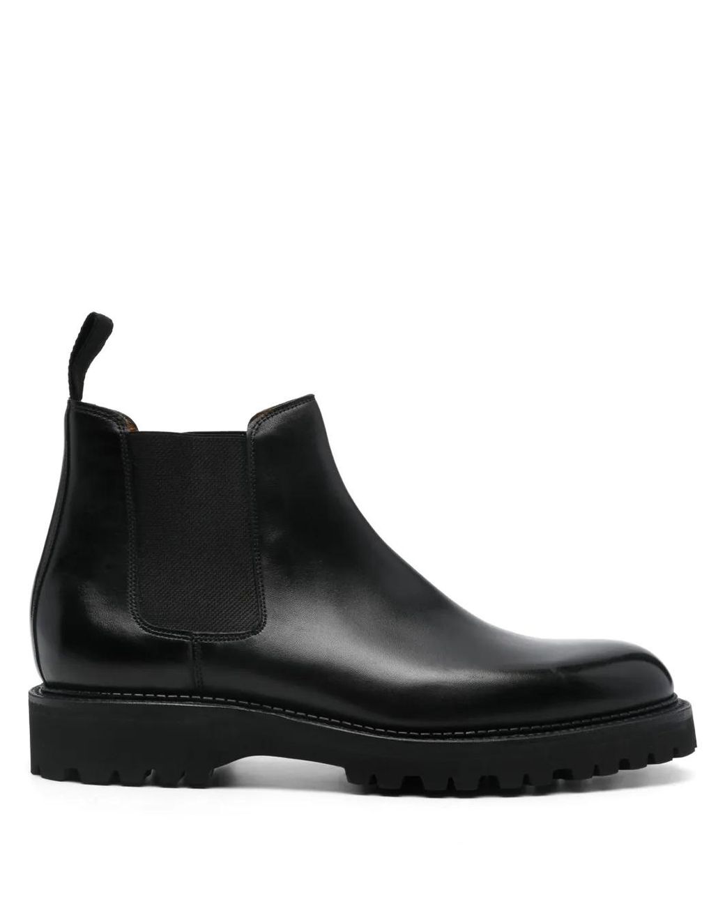 John Lobb Black Lawry Boots for men