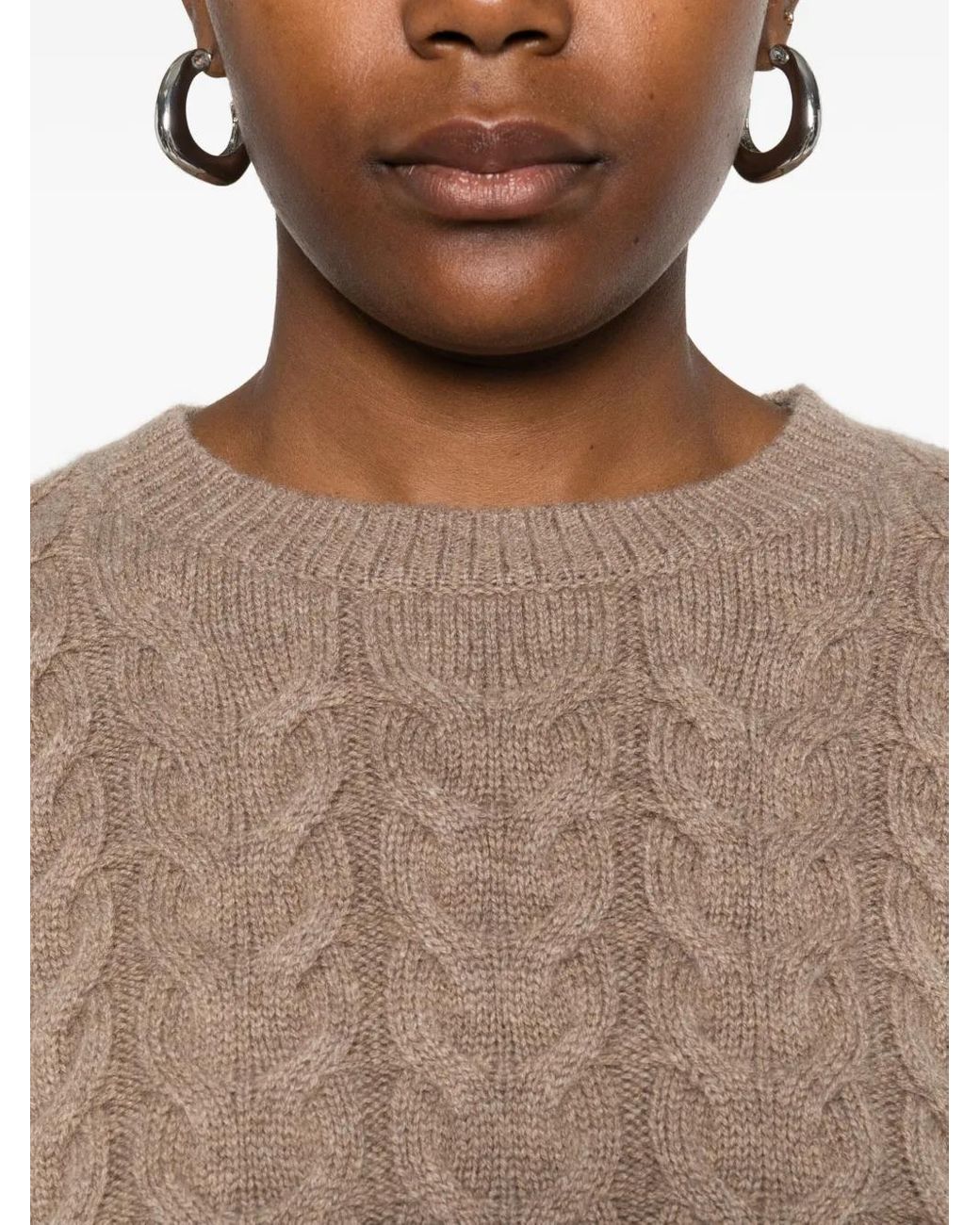 Max Mara Brown Sweaters