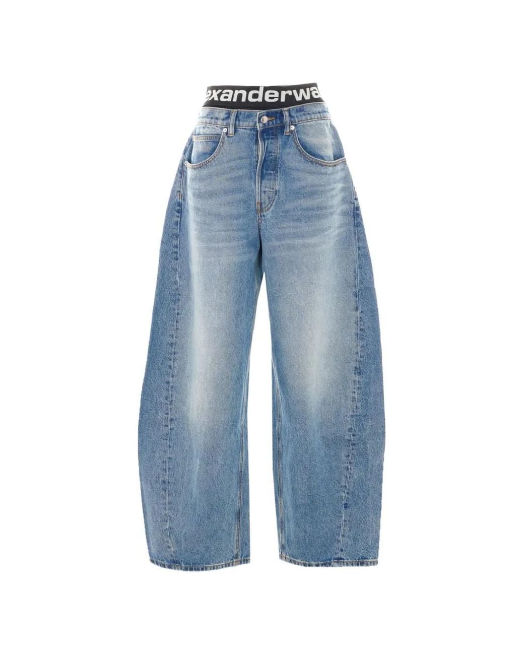 Alexander Wang Blue Balloon Jeans