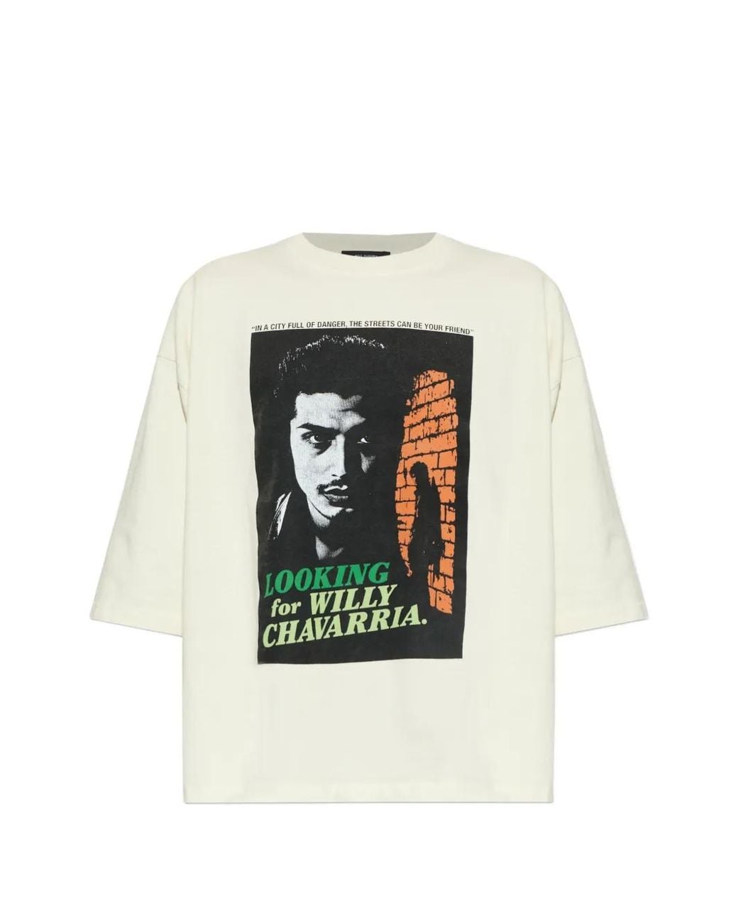 Willy Chavarria White Looking For Willy T-Shirt for men