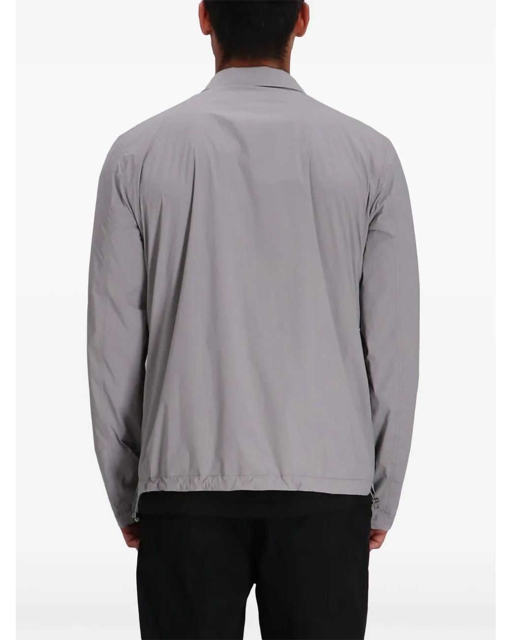Herno Gray Reversible Shirt Jacket for men
