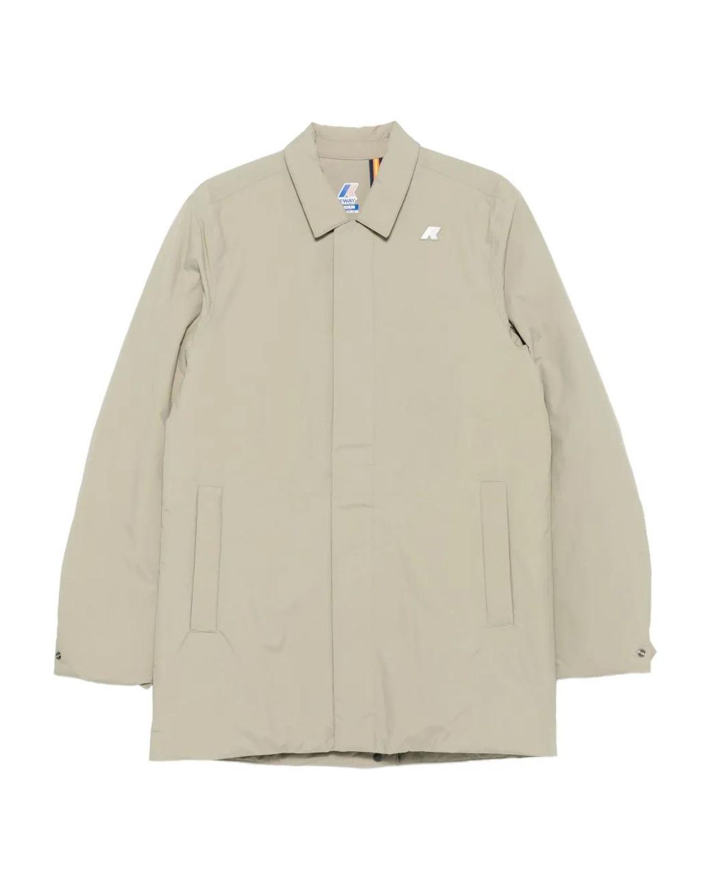 K-Way Natural Collared Padded Coat for men