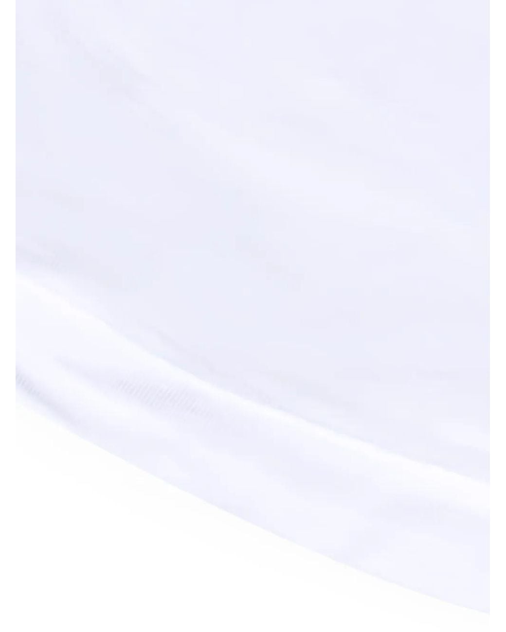 COMME DES GARÇONS PLAY White Cotton Logo Long Sleeve T-shirt