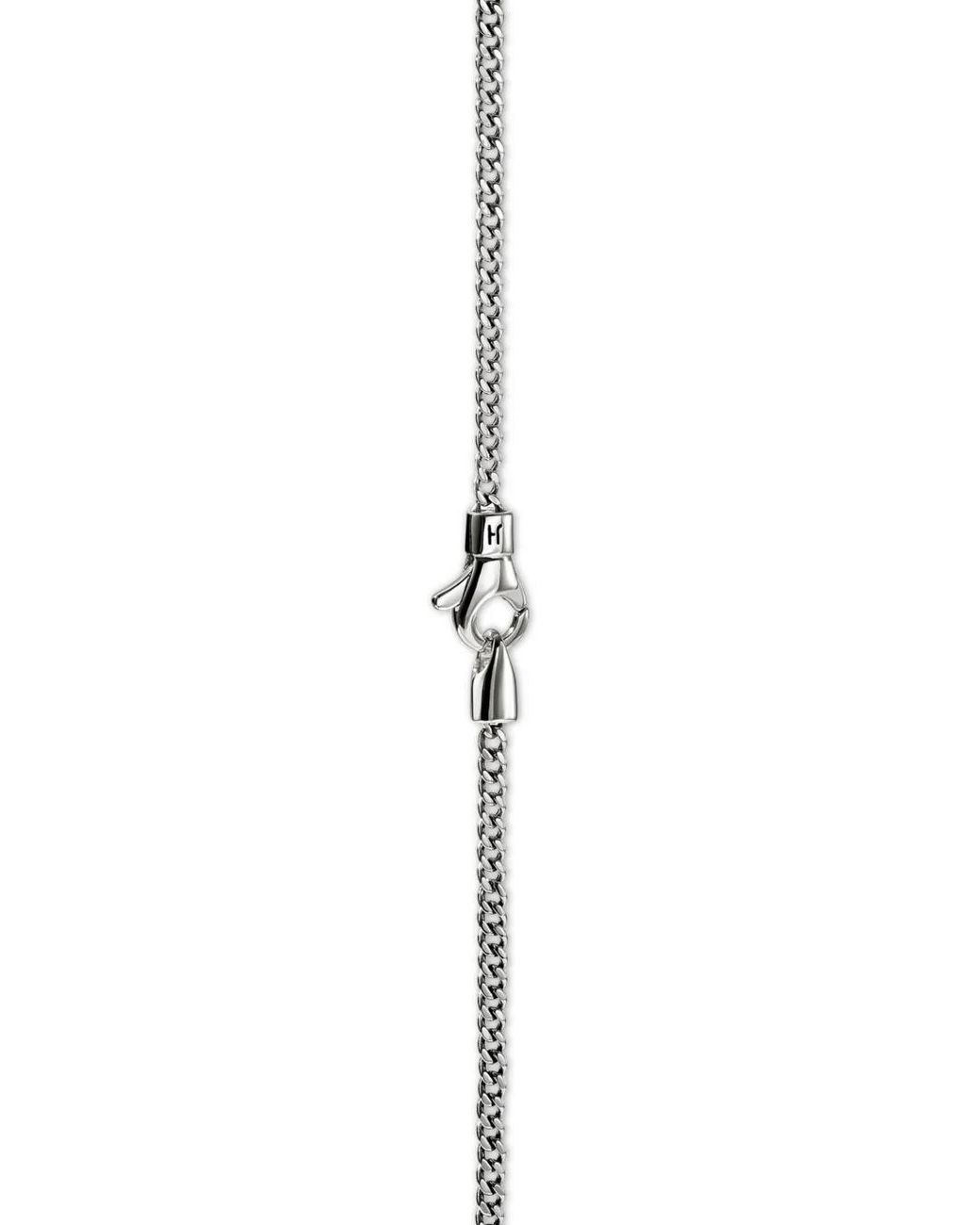 John Hardy White Curb-Chain Necklace for men