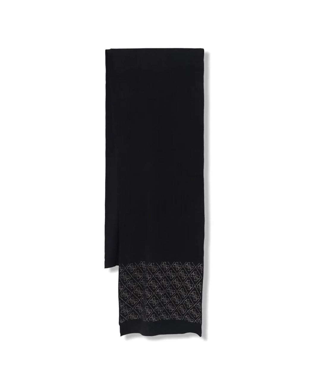 Guess Black Embellished Scarf