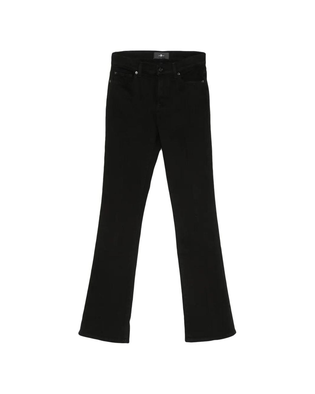 Seven7 Black Slim Illusion Bootcut Jeans
