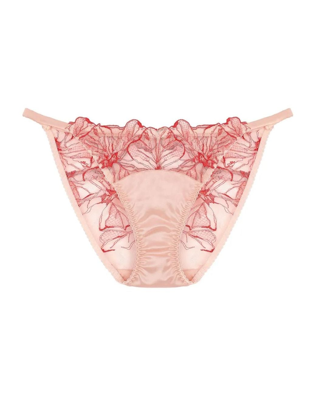Fleur Of England Pink Ouvert Briefs