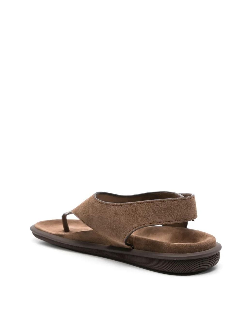 Giorgio Armani Brown Elegant Open Sandals for men