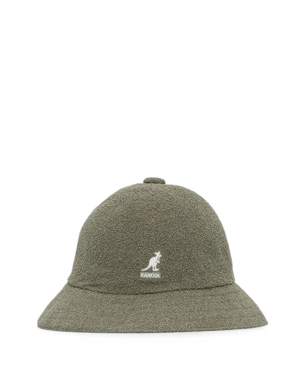 Kangol Green Terry Towelling Bucket Hat