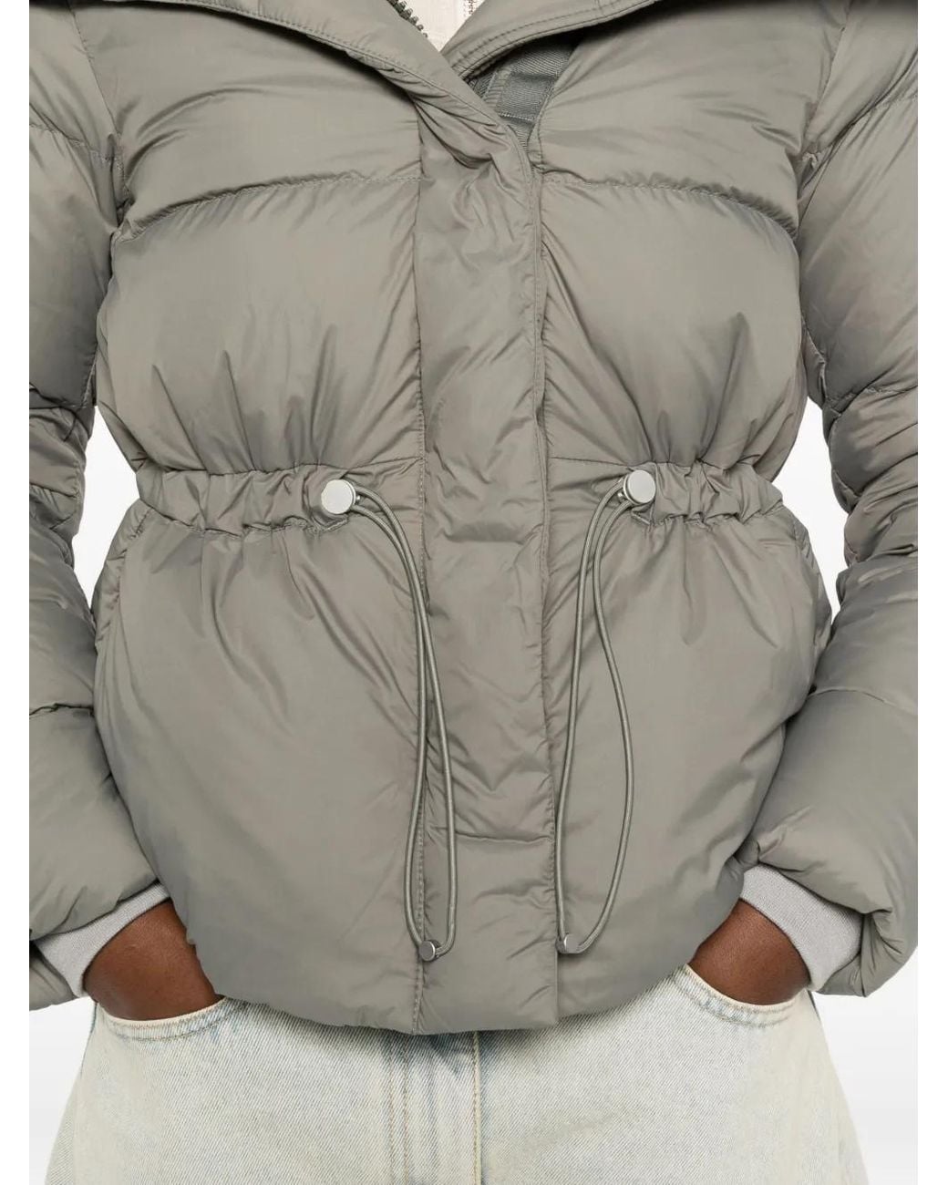 Canada Goose Gray Puffer Jacket 'Mongomery'