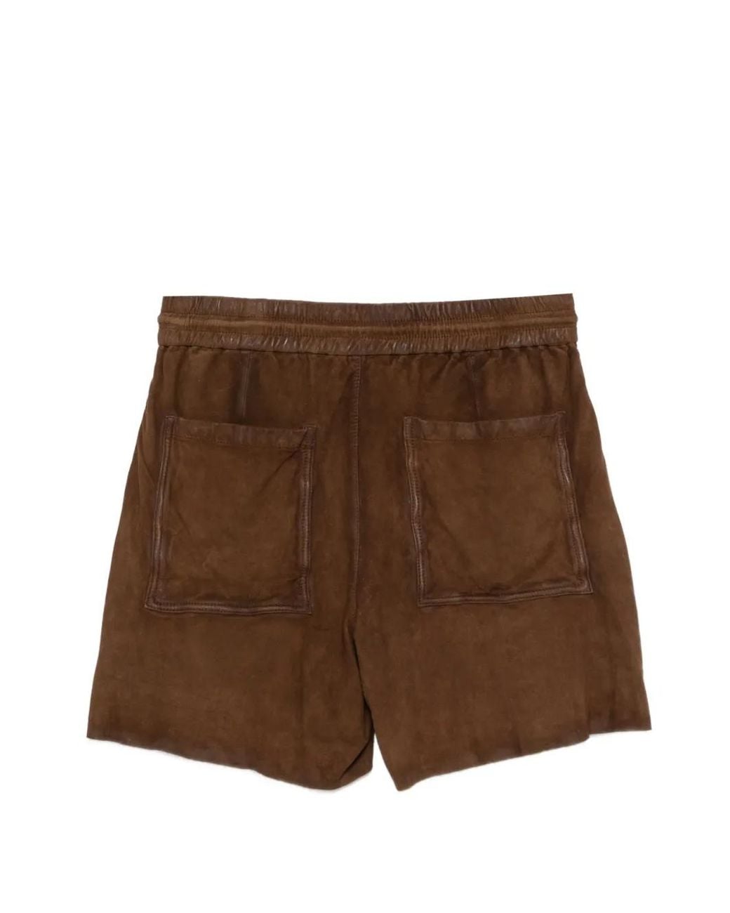 P.A.R.O.S.H. Brown Drawstring Shorts