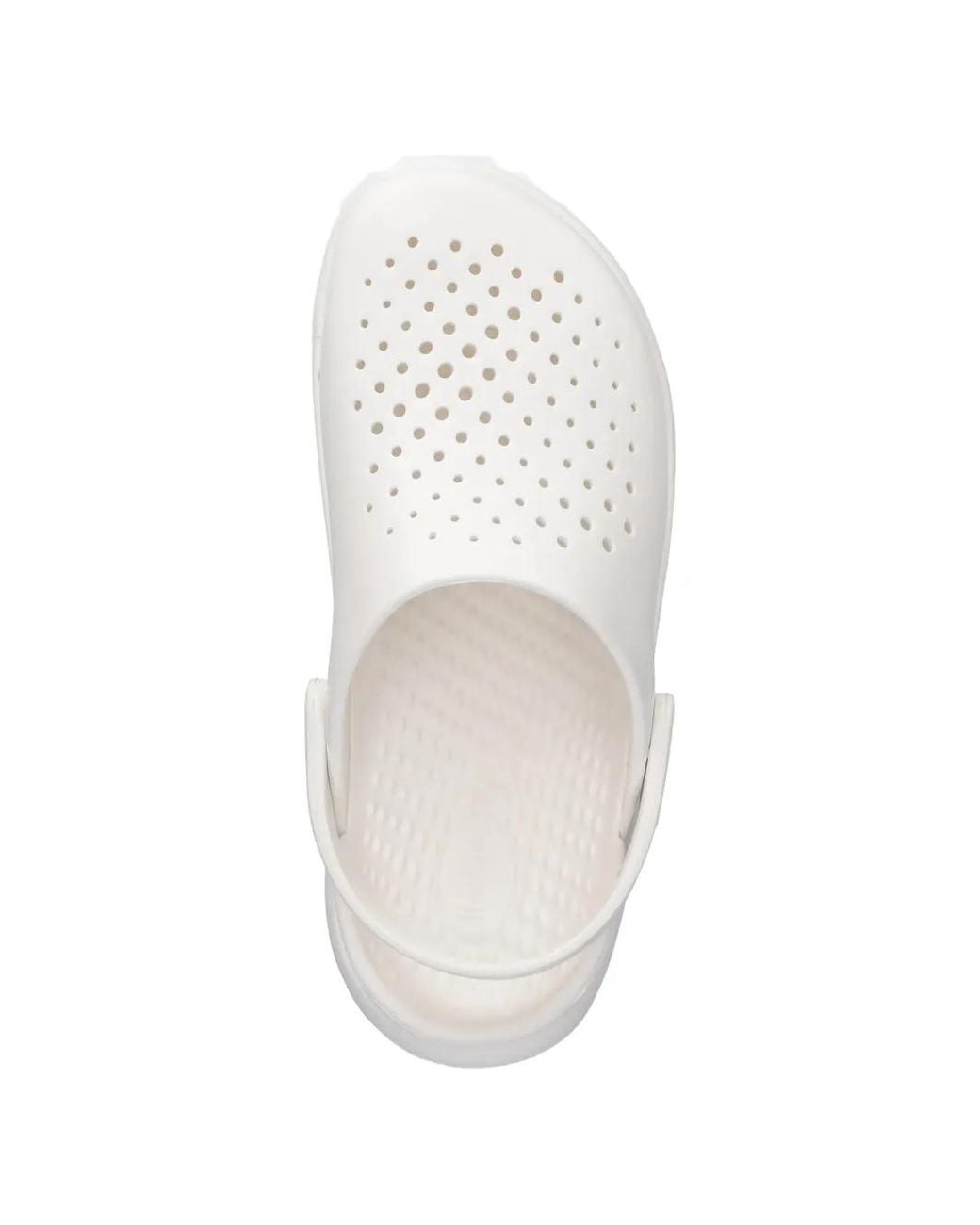 CROCSTM White Inmotion Literide Perforated Slingback Mules