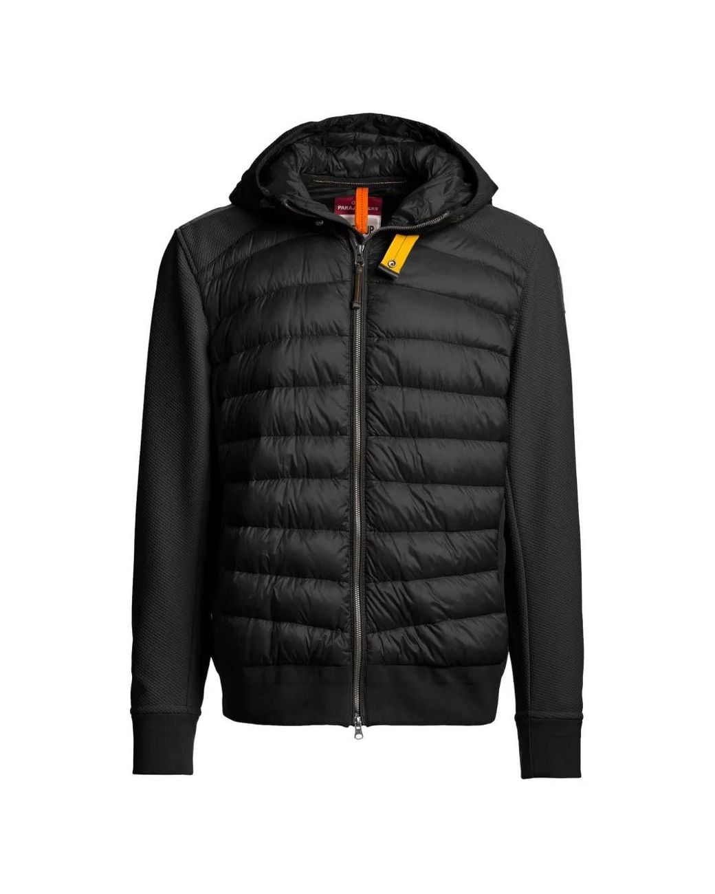 Parajumpers Black Buck Hybrid Hooded Jacket for men