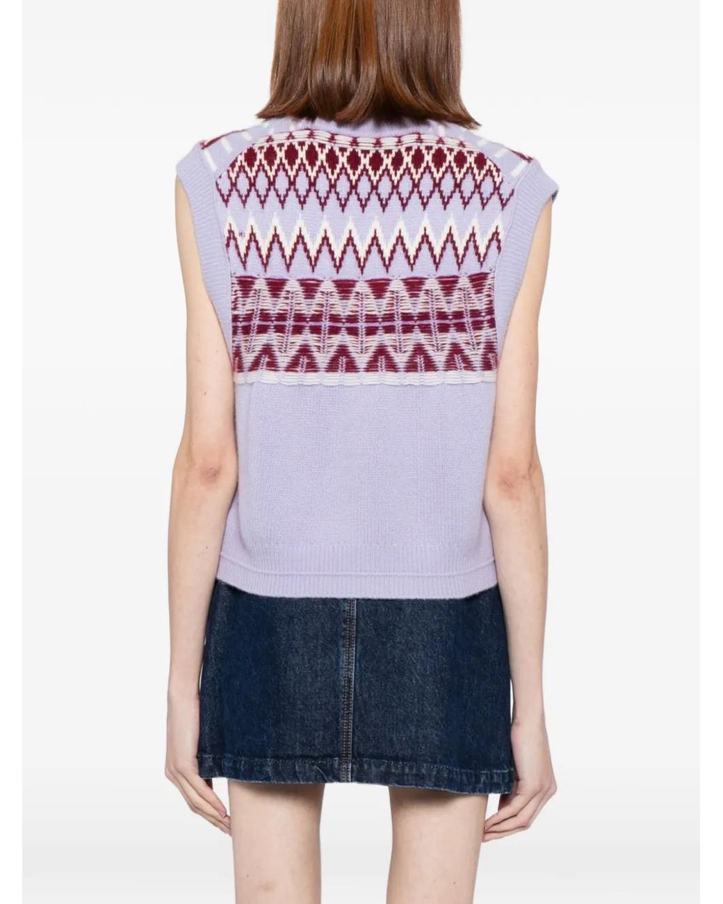 CUDDLEUP Pink Cashmere Vest
