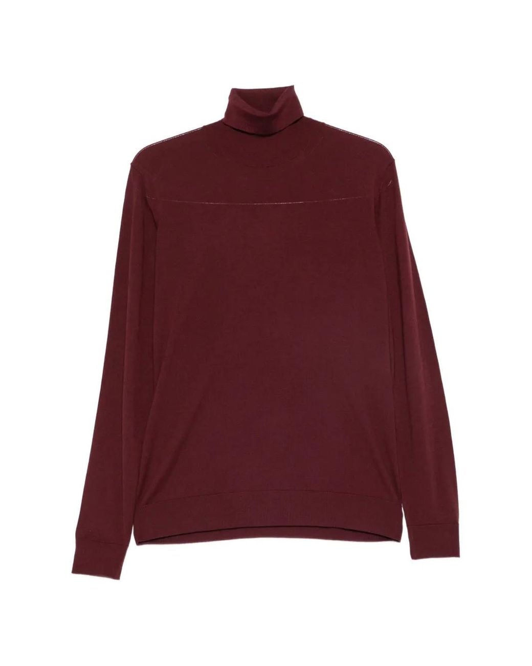 ÉPHÉMÈRE Red Roll-Neck Sweater for men