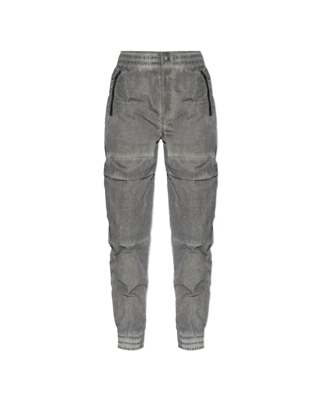 DIESEL Gray P-Ride Zip-Pocket Cargo Pants