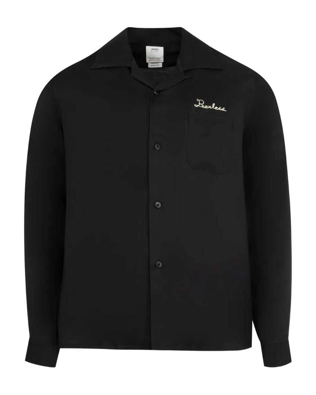 Camisa Con Logo Bordado Visvim de hombre de color Black