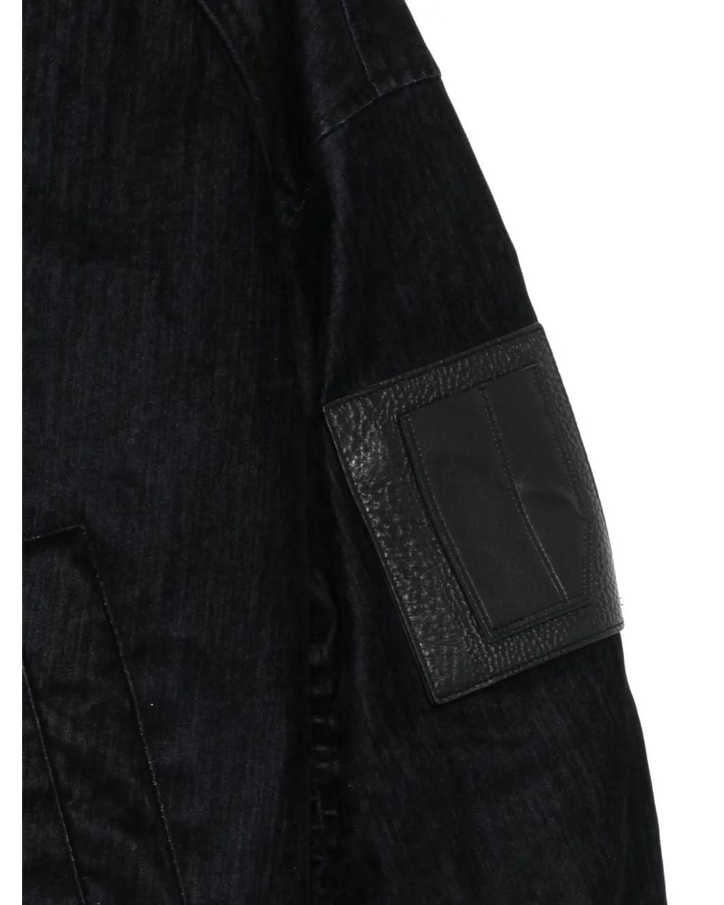 Juun.J Black Patch-Pocket Hoode Jacket for men