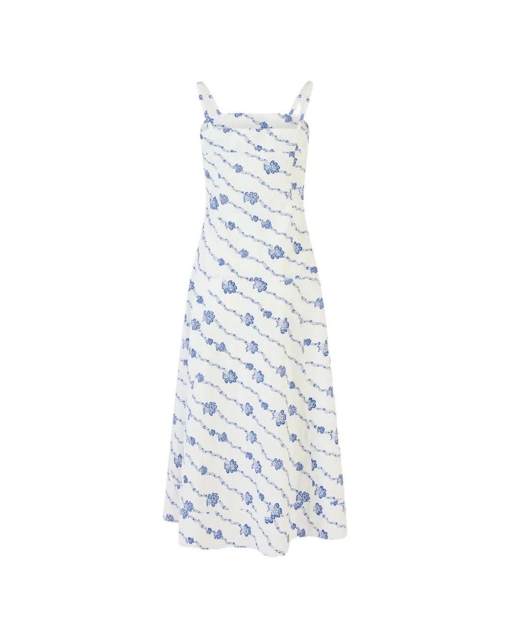 Rosie Assoulin White Drop Me A Note Dress