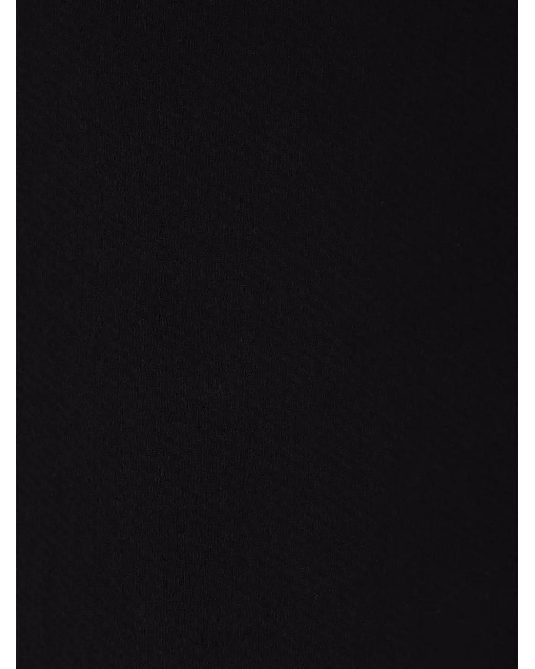 C P Company Black Cotton Polo Shirt for men