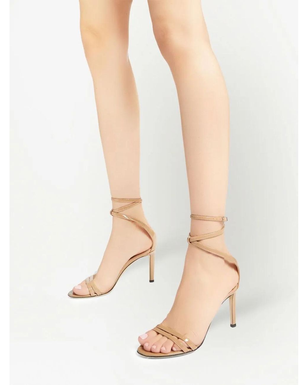 Giuseppe Zanotti Metallic Catia Sandalen 105Mm