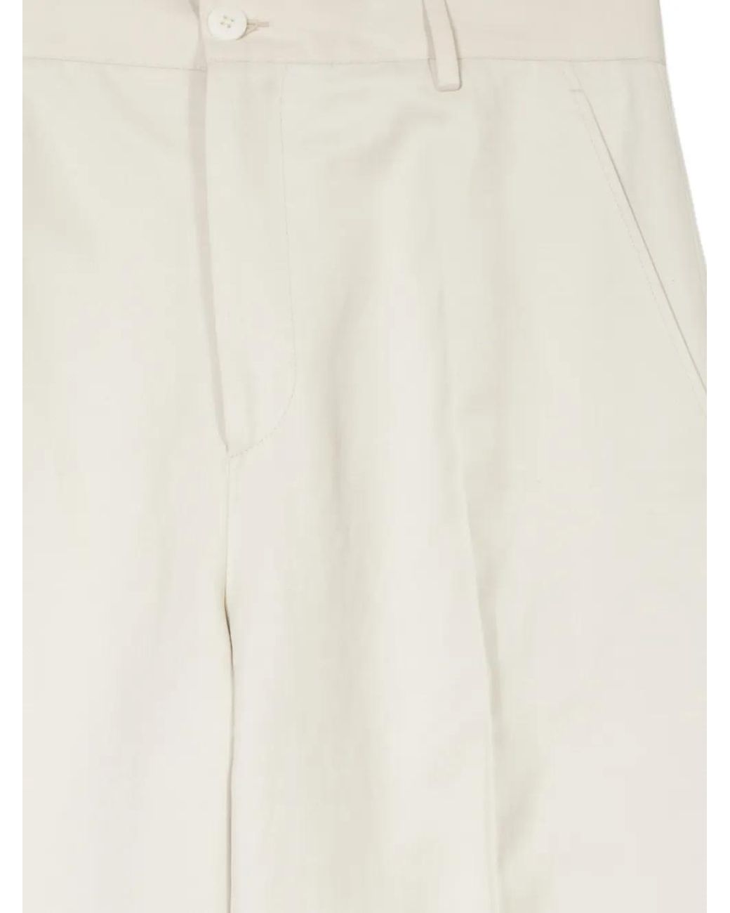 Costumein White Karak Trousers for men