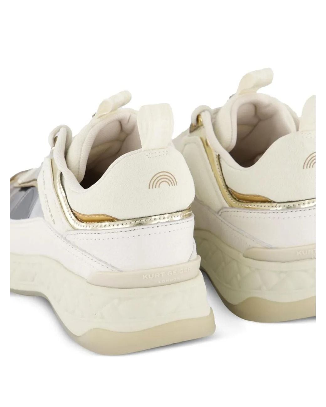 Kurt Geiger White Kensington Sneakers