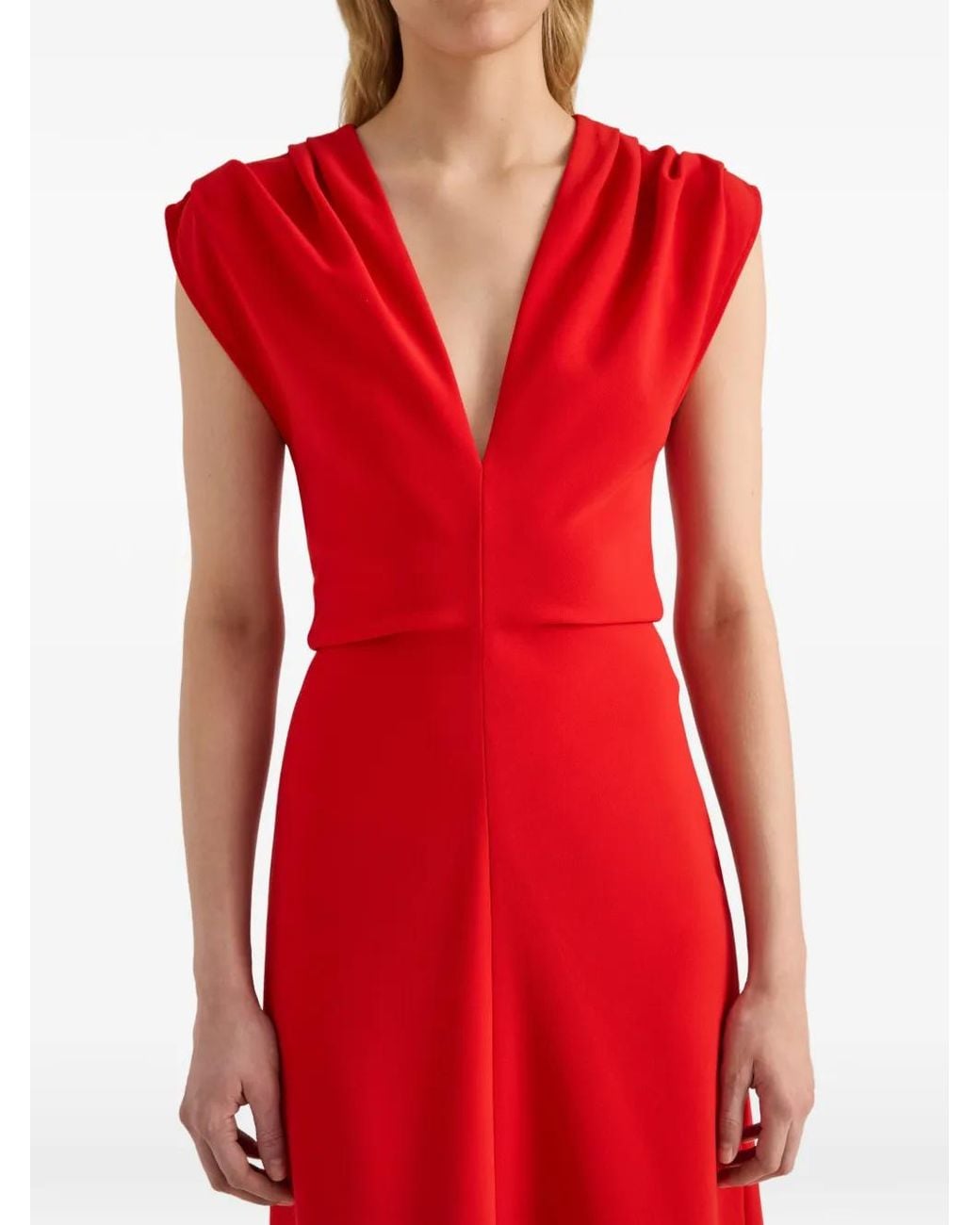 Proenza Schouler Red Geraldine Dress