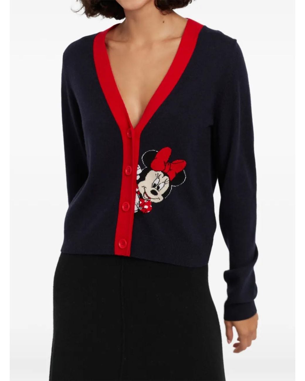 Chinti & Parker Blue Minnie Peek Pocket Cardigan