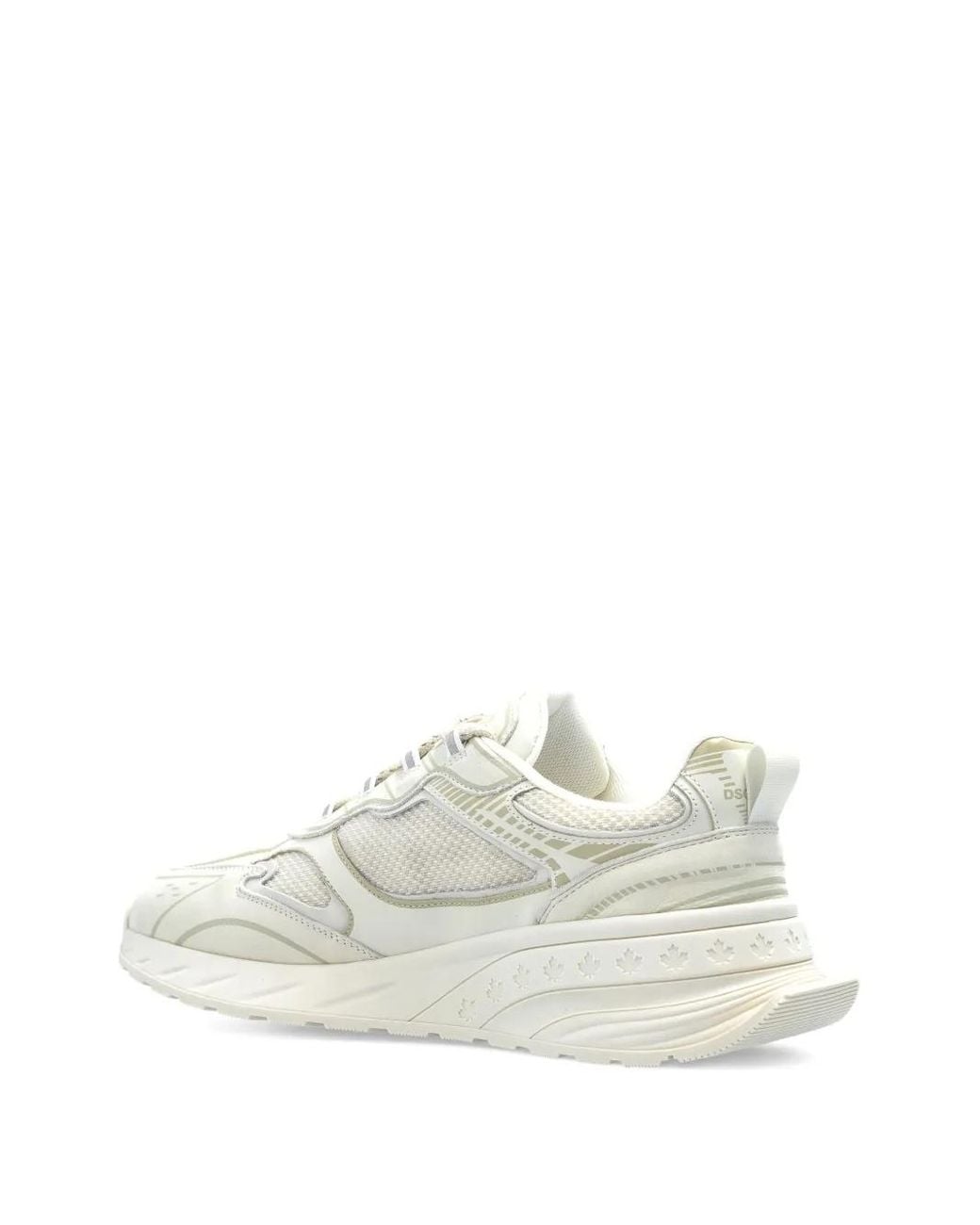 DSquared² Sprinter Sneakers Mit Einsätzen in White für Herren