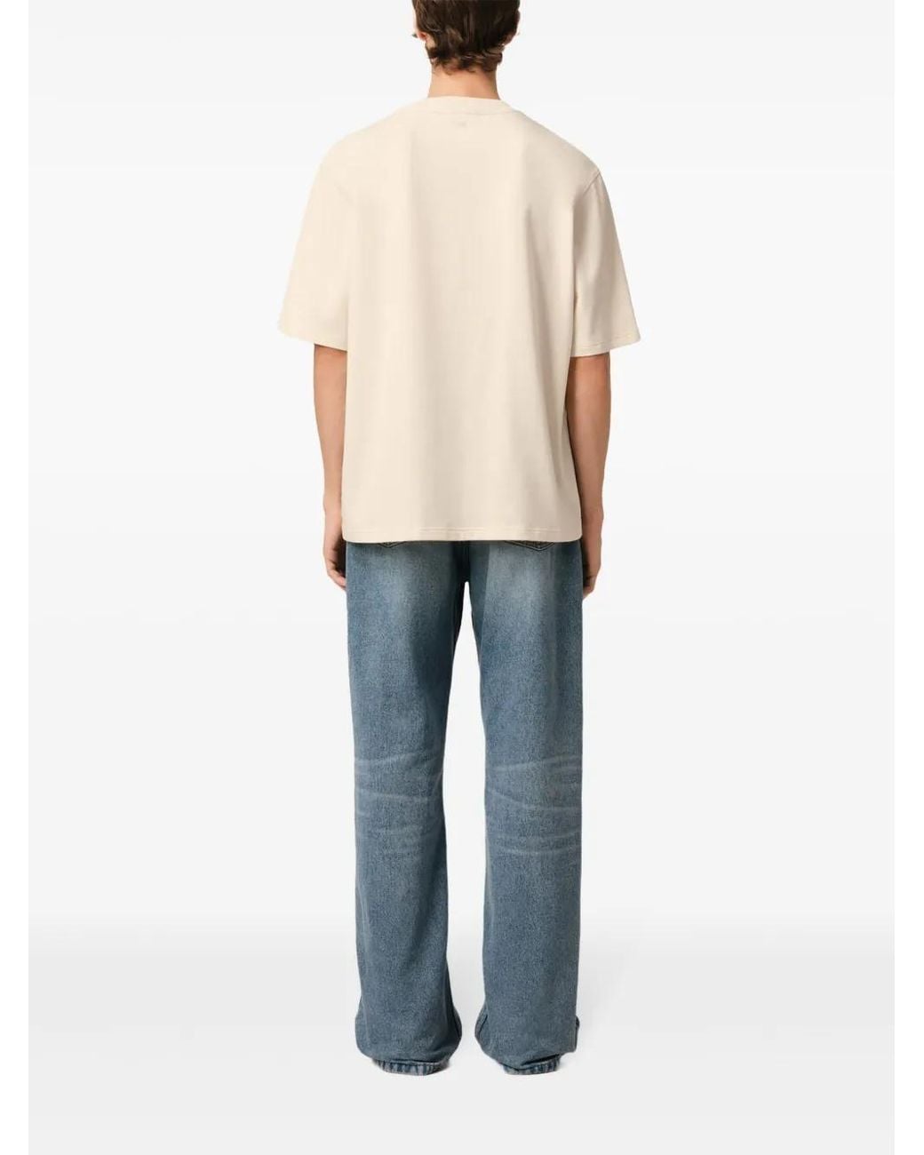AMI White T-Shirts And Polos for men