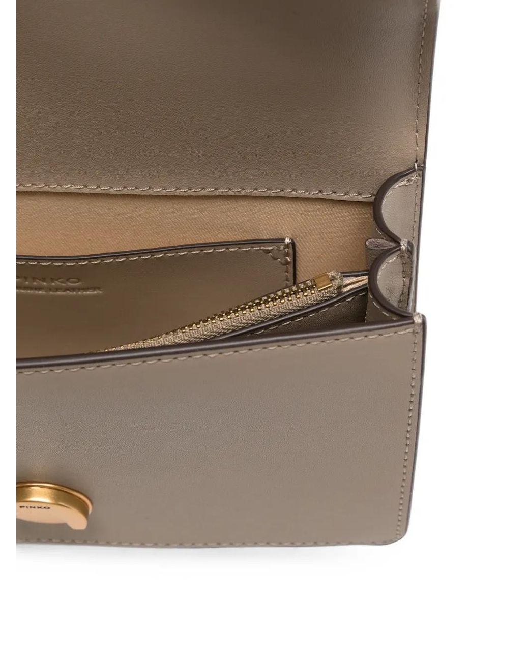 Pinko Natural Small Love Birds Cross Body Bag