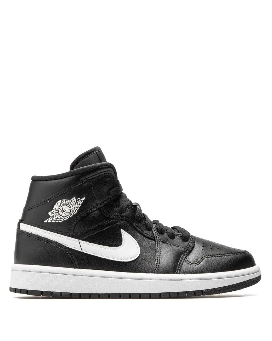 Nike Black Air 1 Mid Sneakers
