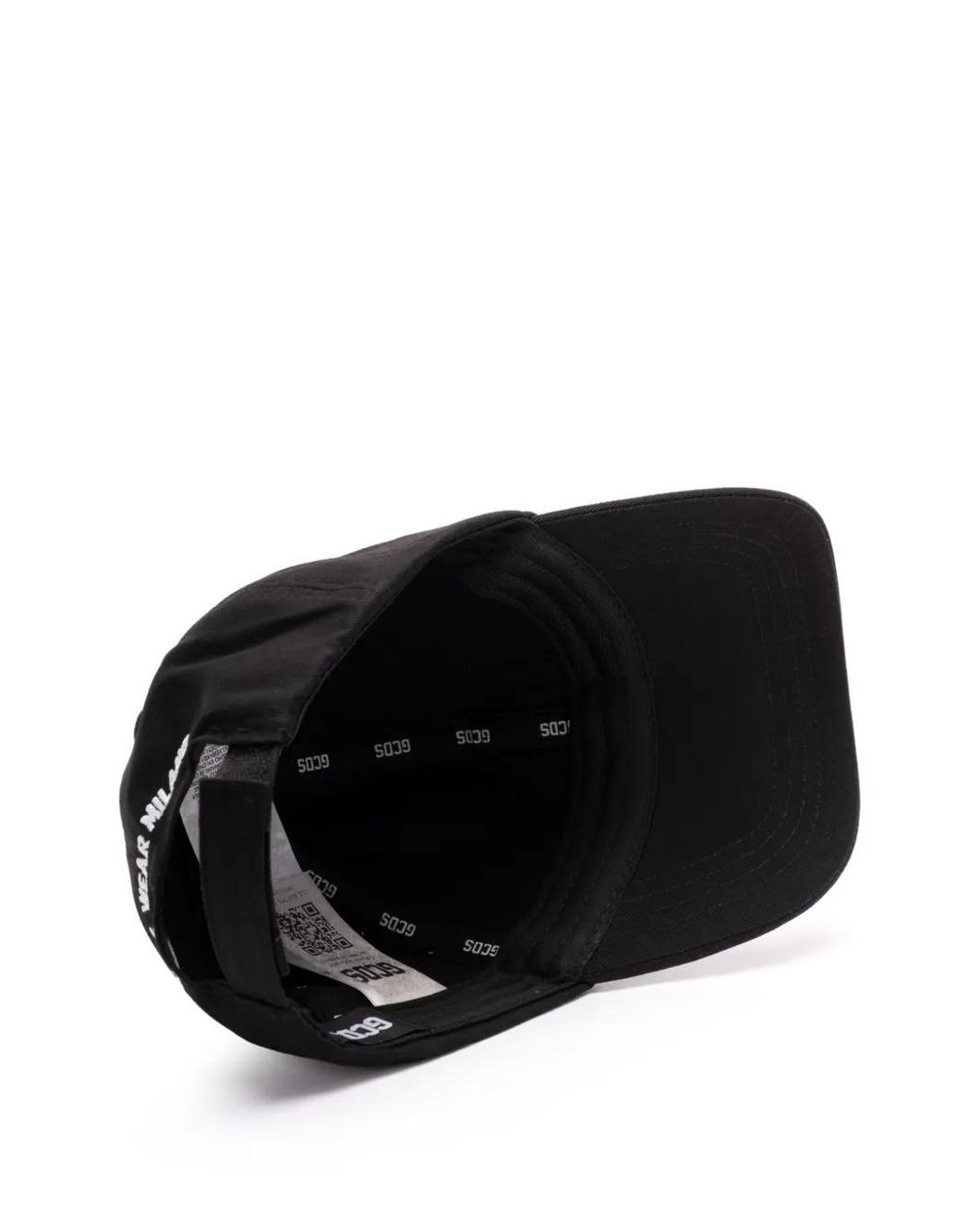 Gcds Black Baseballkappe Mit Logo-Stickerei