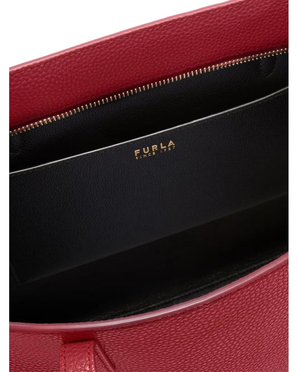 Furla Large Ava Tote Bag in Red | Lyst