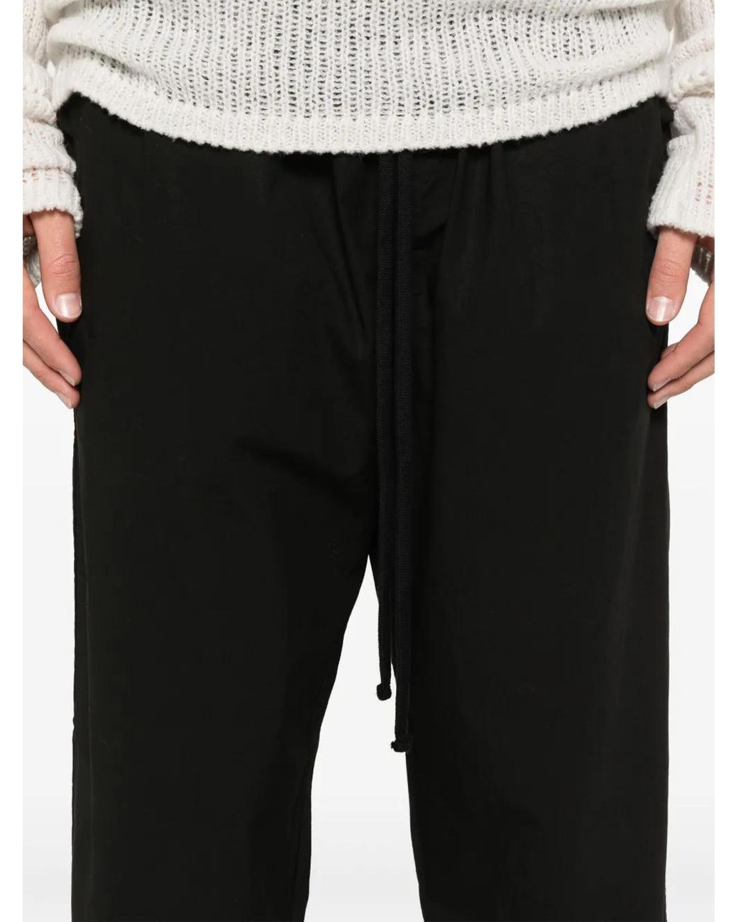 Thom Krom Black Mp11 Trousers for men