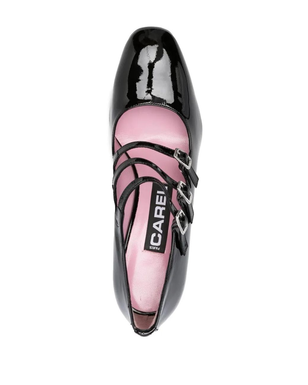 CAREL PARIS Black Keel Pumps