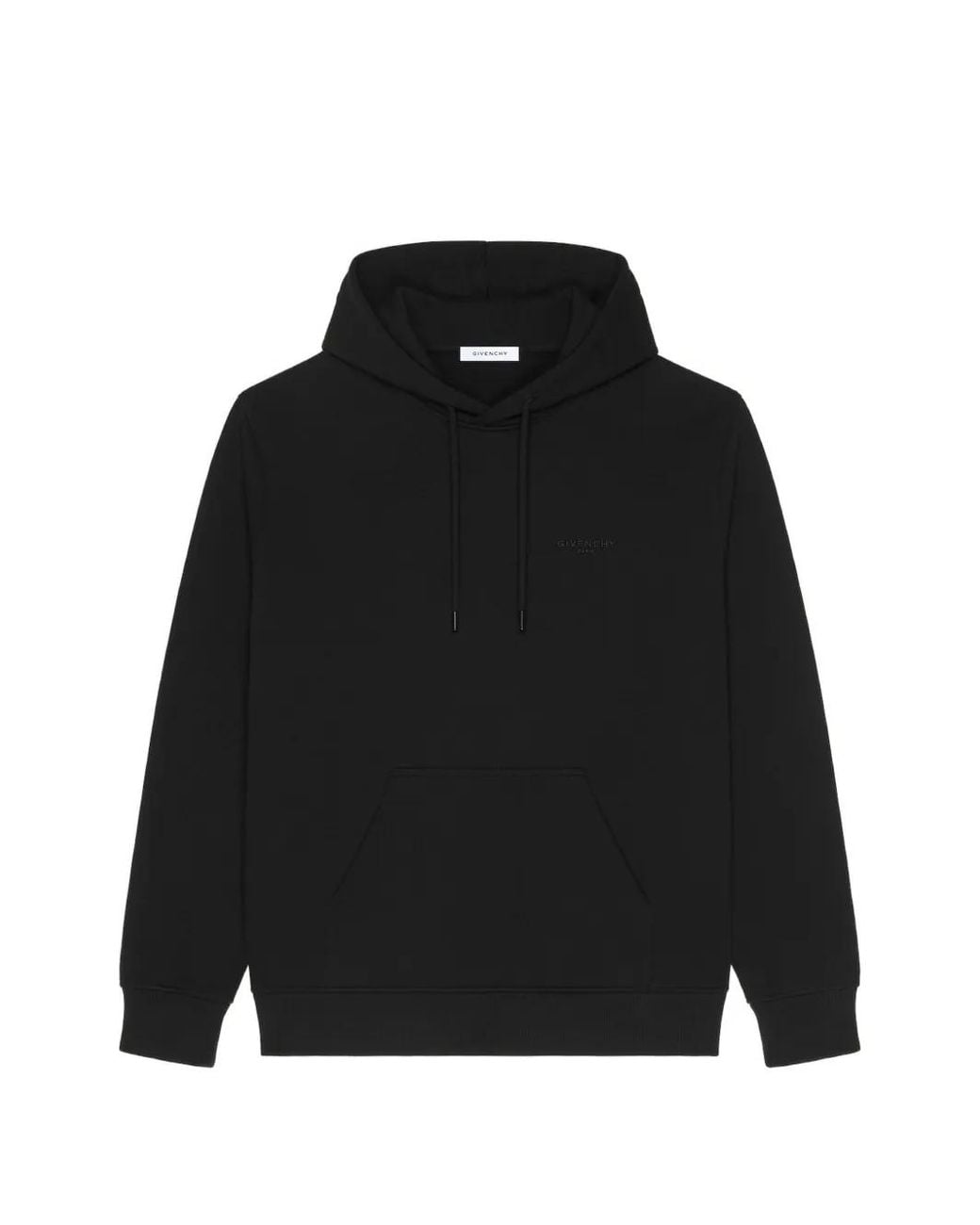 Givenchy Black Felpa Con Cappuccio for men