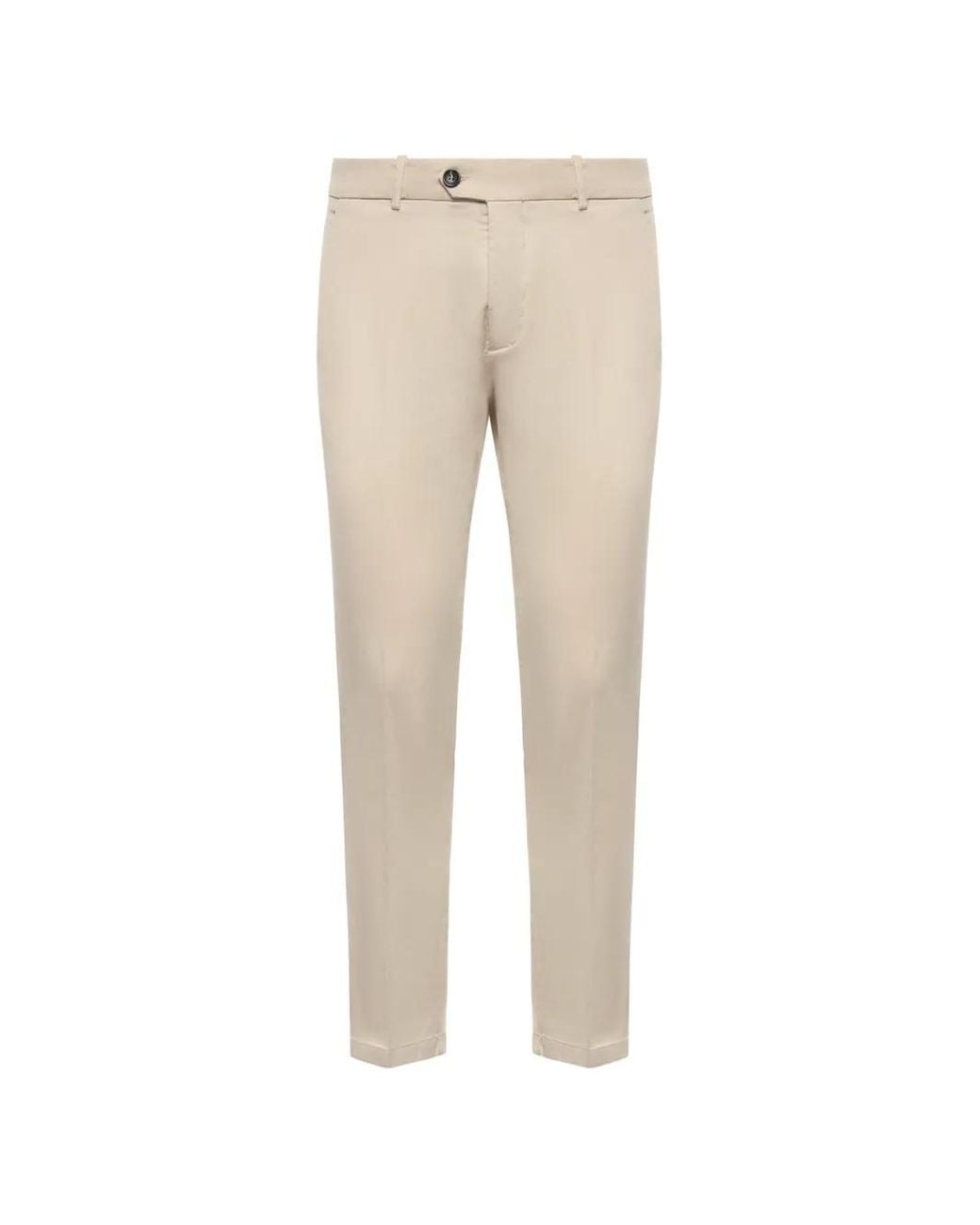 BE ABLE Natural Pressed-Crease Tailored Trousers for men
