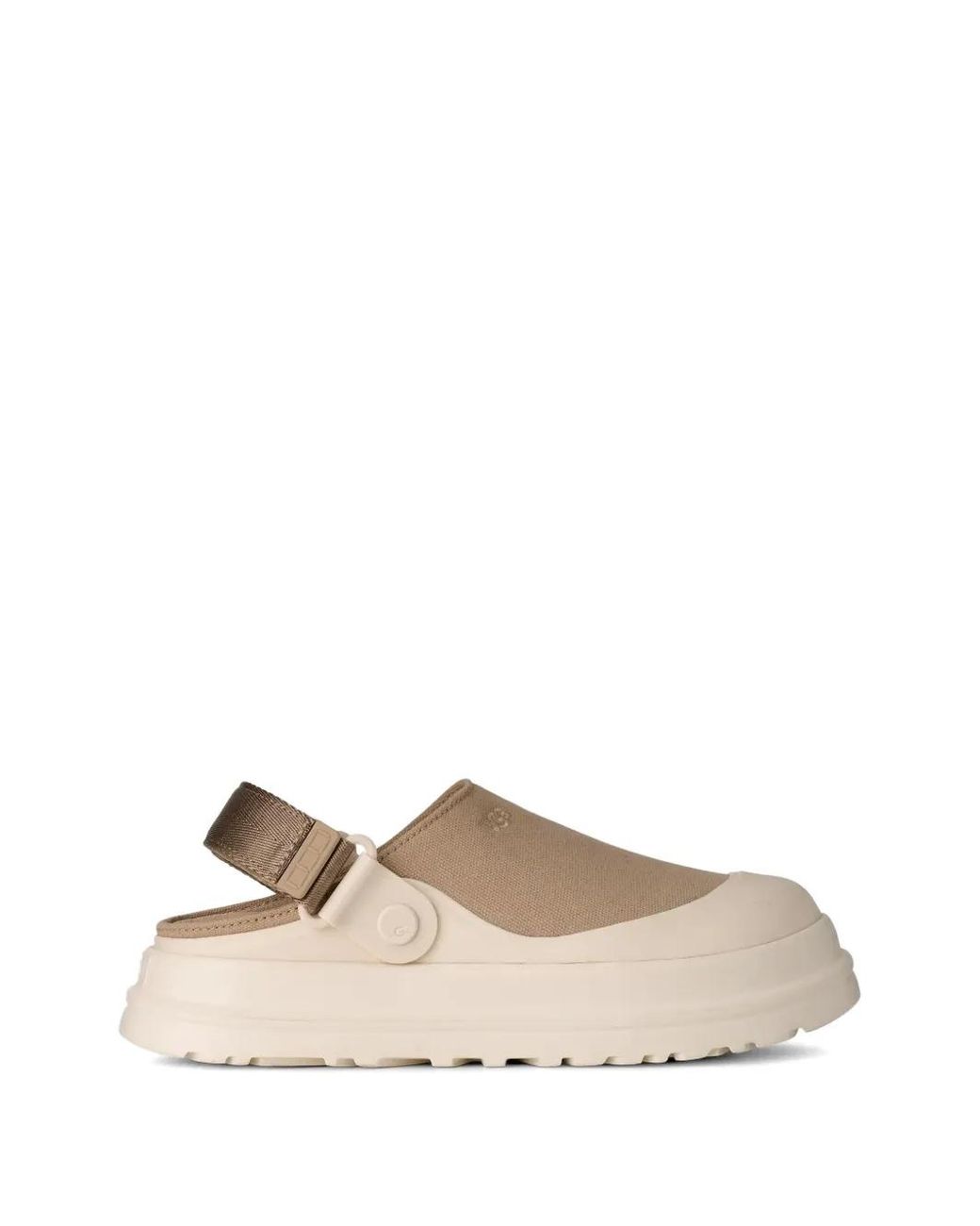 Ugg Natural Goldenglow Canvas Clogs
