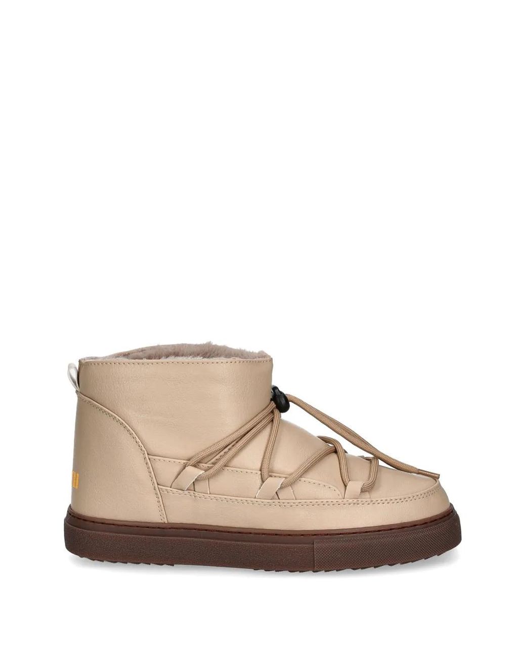 Inuikii Natural Lace-Up Ankle Boots